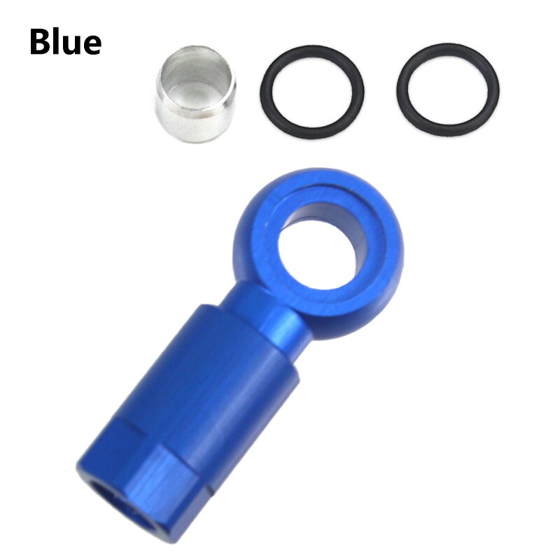 Bicycle Hydraulic Disc Brake Tubing Set Olive Head Connector Five-wire Body BH90 For SLX XT Cycling Brake Accessories: SKY BLUE