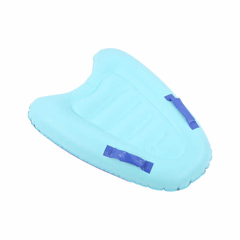 Children Inflatable Board Nonslip Handle Double Sided PVC Inflatable Floating Surfboard for Summer for Beach