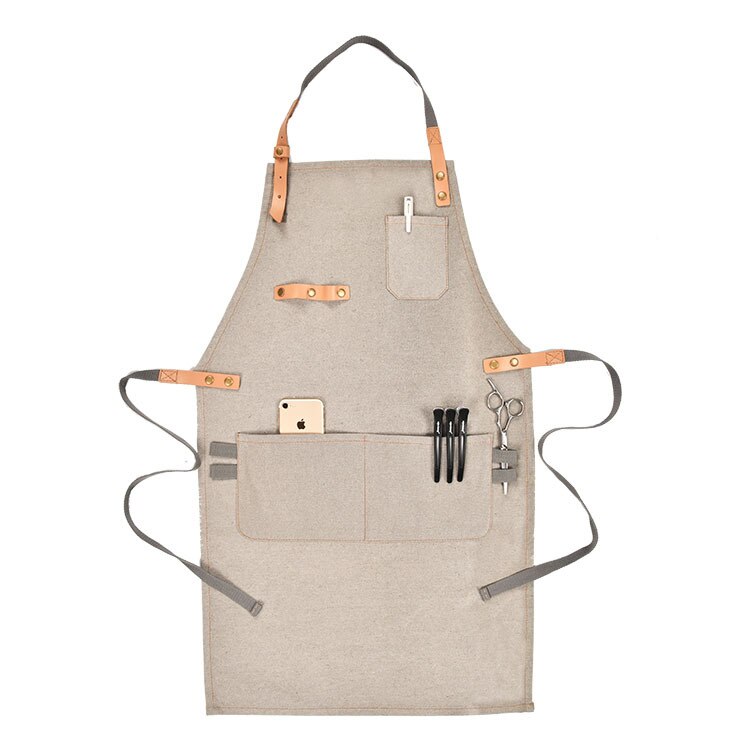 Koreaanse Mode Canvas Barista Schort Taart Kapper Chinese Voedsel Dezelfde Stijl Werkkleding: A