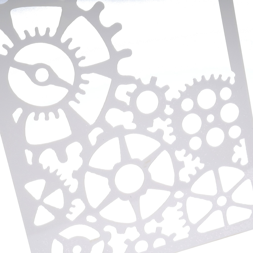 Plantilla reutilizable con forma de rueda de coche, aerógrafo para pintar, arte, bricolaje, decoración del hogar, álbum de recortes, manualidades, 1 unidad