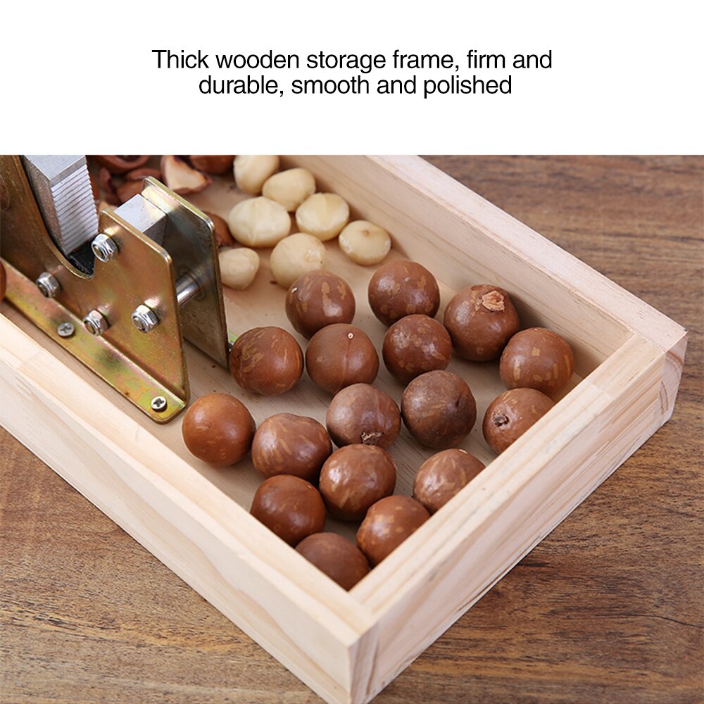 Pinzas para nueces Cascanueces de alta resistencia, máquina peladora con mango de Metal duradero para avellanas y nueces