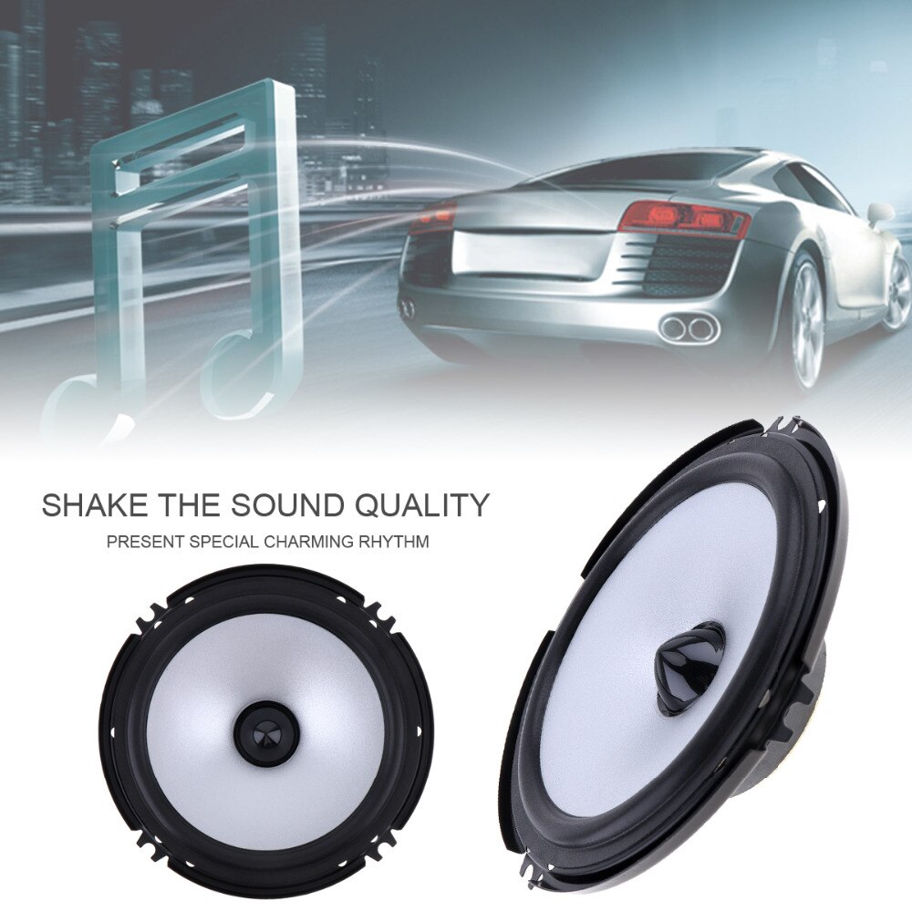 LaBo Voordeur Audio Muziek Stereo Coxial Luidsprekers Systeem 2 stks 6.5 inch 100 w Auto Coaxiale Luidspreker
