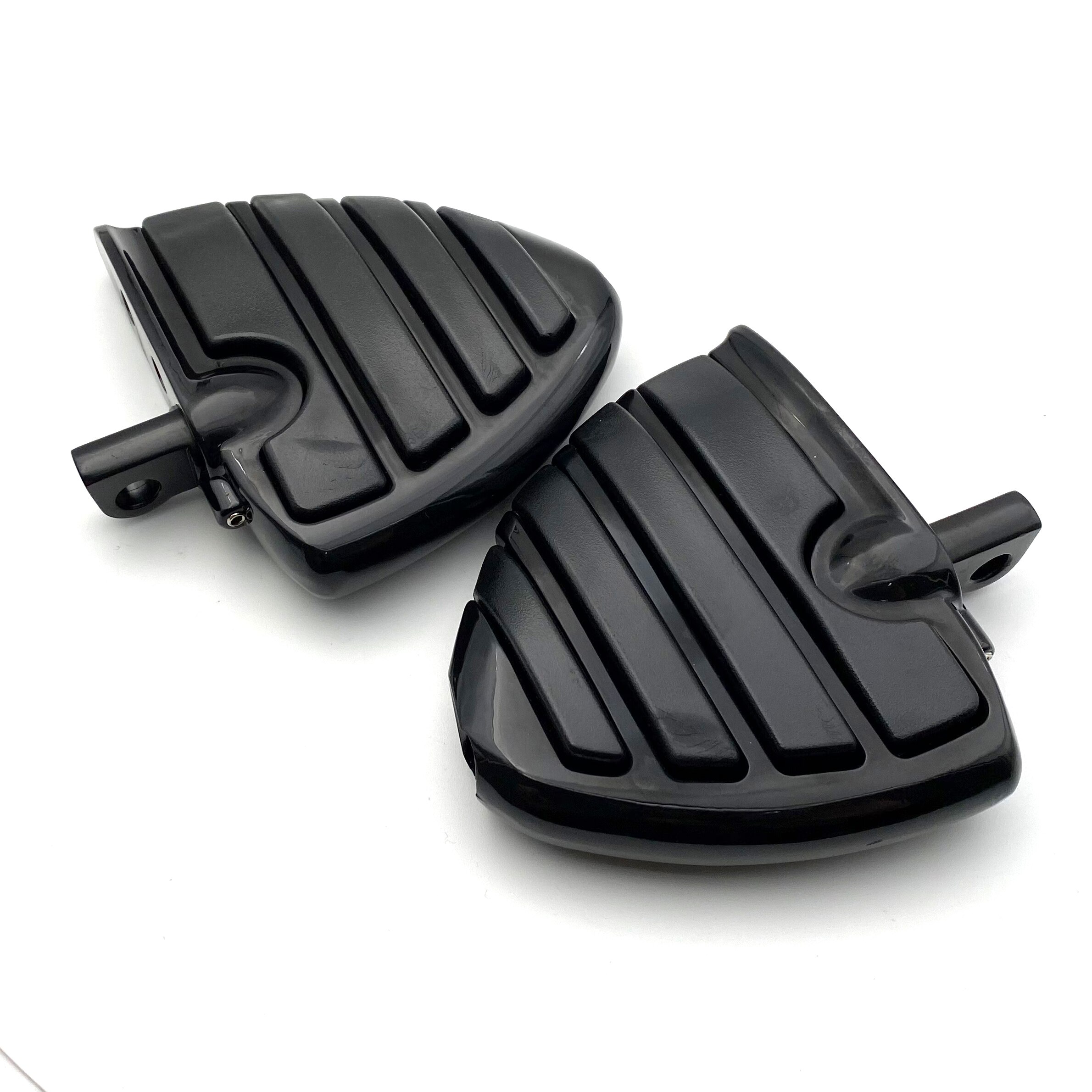 REALZION Motorcycle Part Male Mount Foot Pegs Footrest Footpegs For Harley Davidson Sportster Iron Touring Custom Dyna Softail: Style I