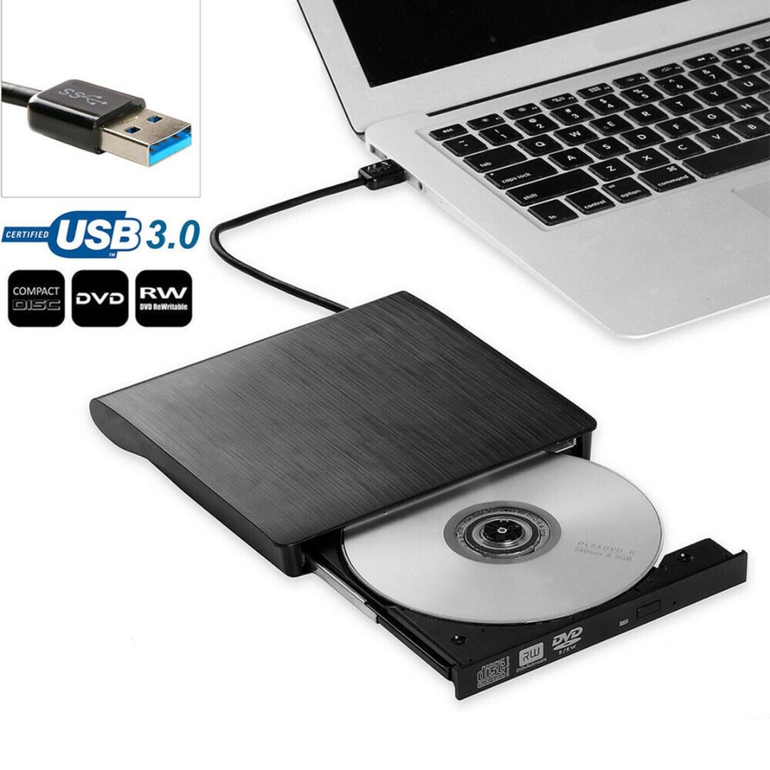 Hoge Snelheid Externe Dvd Drive Optische Driver Usb 3.0 Externe Dvd Rw/Cd Rom Schrijver Brander Reader Speler Geschikt voor Laptop Pc