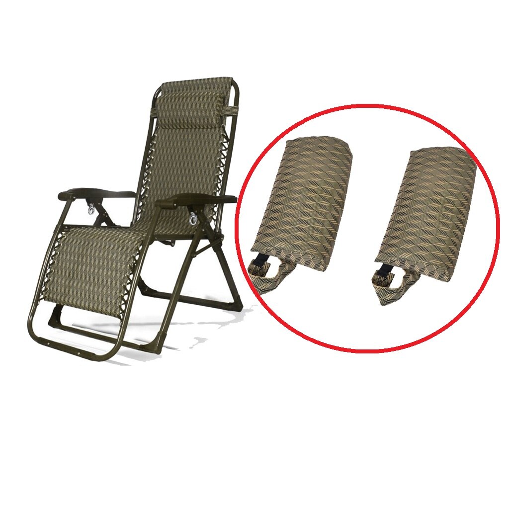 2 stk nakkestøtte udskiftning pudehovedpude til gårdhave foldbare lænestole