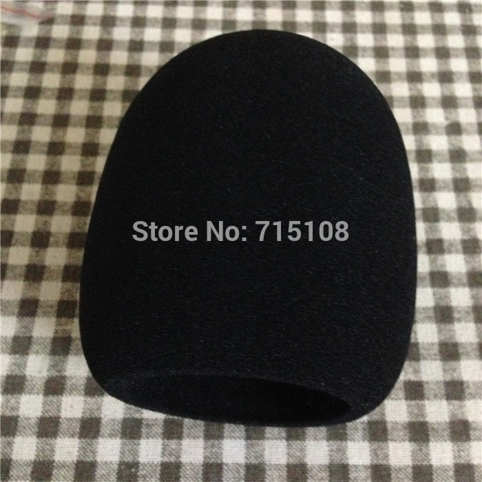 Microphone Ball Shape Foam Cover For Vintage Microphone Classic Microphone Windscreen Inner Size 60*98mm