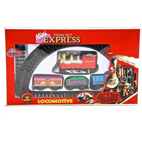 mini batteria operato treno impostato