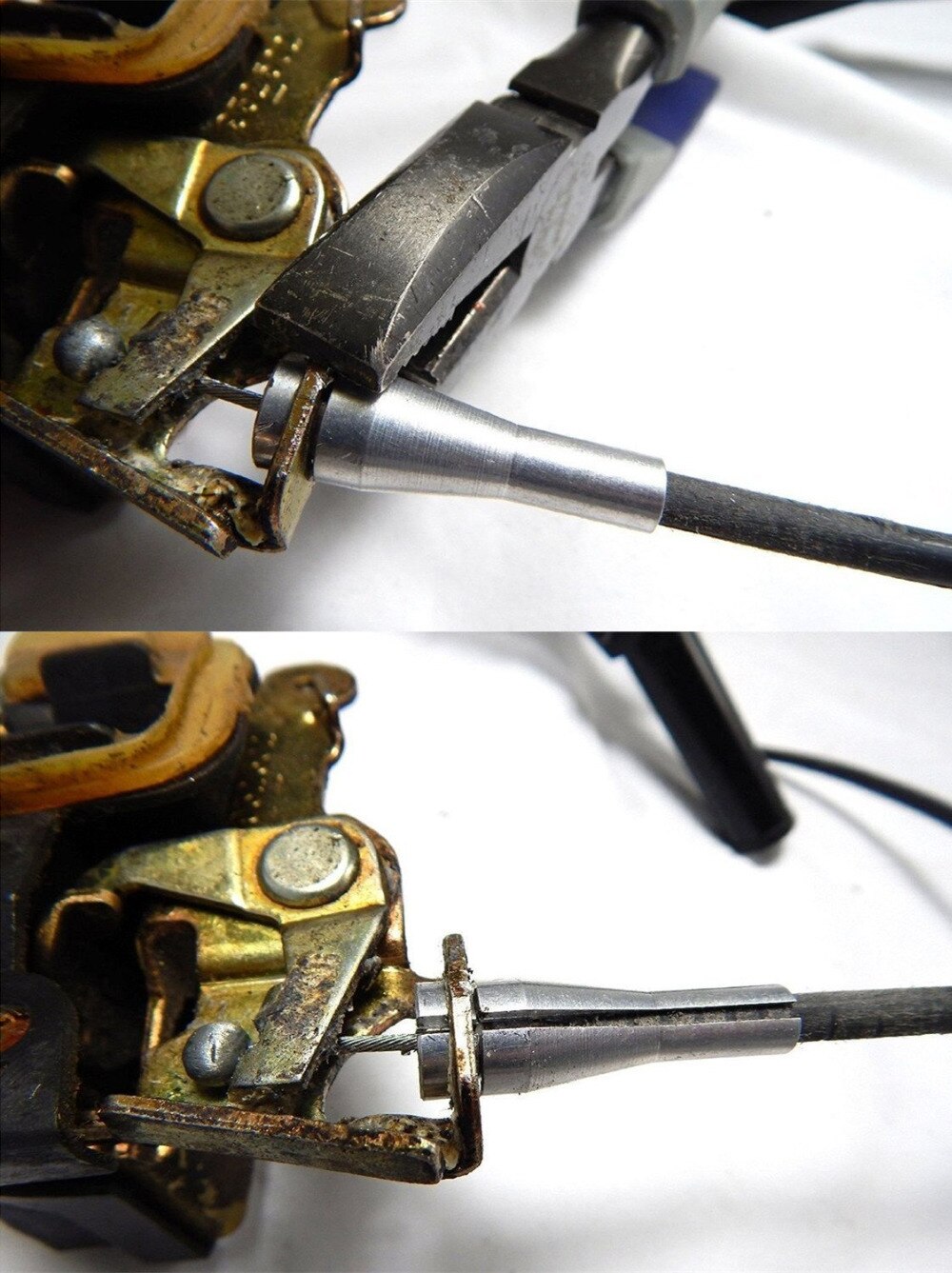 WHDZ 4 Uiteinden Voertuig Deur Klink Kabel Reparatie Kit Auto Deur OEM Kabel Fix Vervanging Deel voor Ford F -serie E-serie Ranger