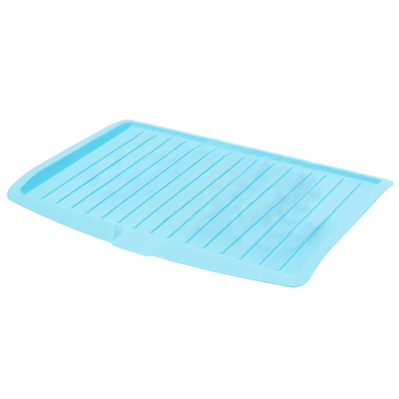 Plastic Dish Drainer Drip Tray Plate Cutlery Holder Kitchen Sink Rack for household: 3