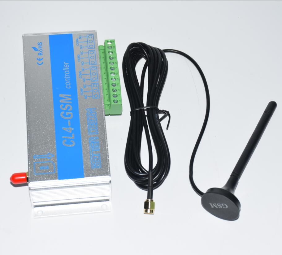 4 Output Gsm Relay Switch Call Sms Remote Control Light, Curtains, Garage Door,Water Pump and Intelligent Home CL4-GSM unit