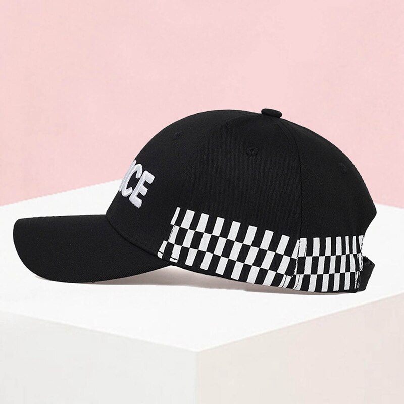 Police Embroidered Baseball Cap Hip Hop Adjustable Outdoor Sports Cap Cap Spring And Autumn Sun Hat