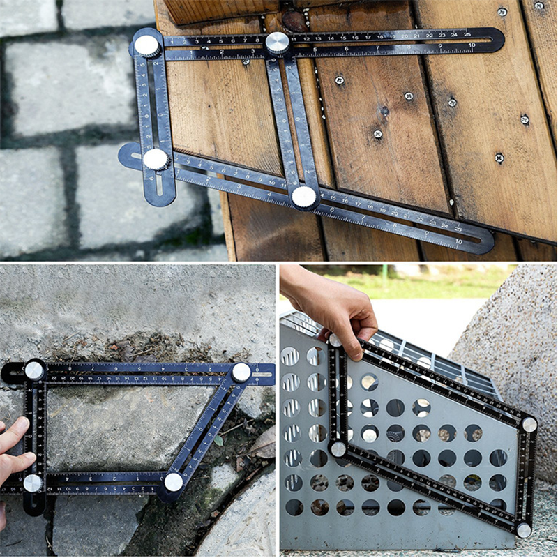 Ceramic Tile Hole Locator Tile Height Adjuster Universal Adjustable Mud Tile Glass Fixed Punch Multi-Functional Tiling Tool