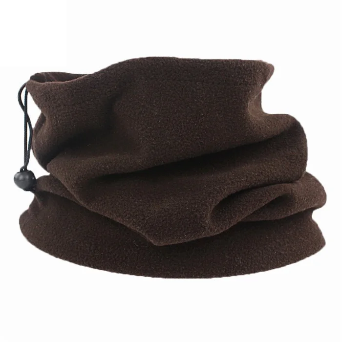 Bufanda de tubo de cuello a prueba de viento para hombre y mujer, pañuelo cálido de lana para invierno, máscara de media cara, ciclismo, deporte de esquí, Camping, senderismo: YELLOW