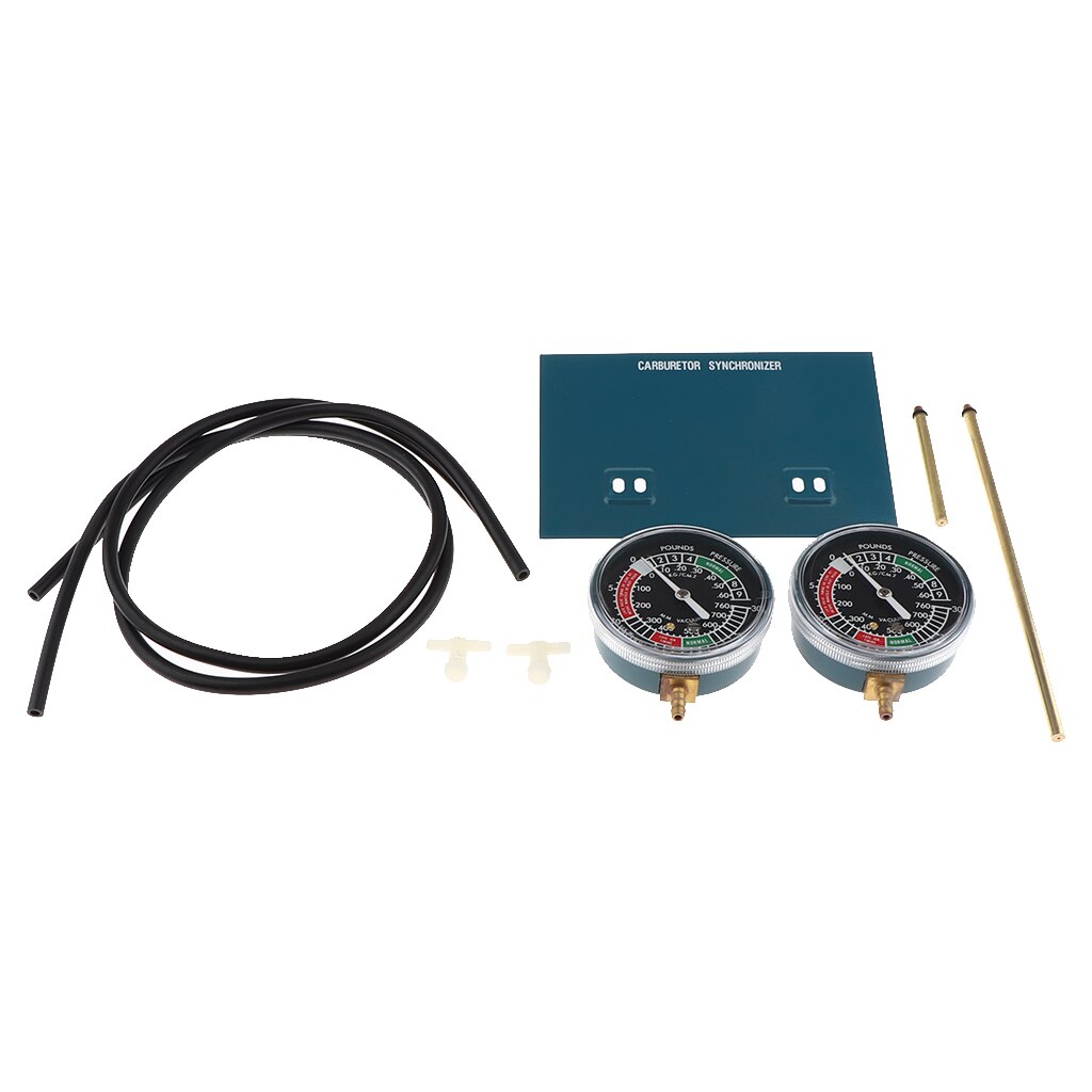 Brandstof Vacuüm Carburateur Synchro Sync Gauge 2-Carb Set Voor Motorfiets Uitstekende Vacuüm Meters Voor Honda