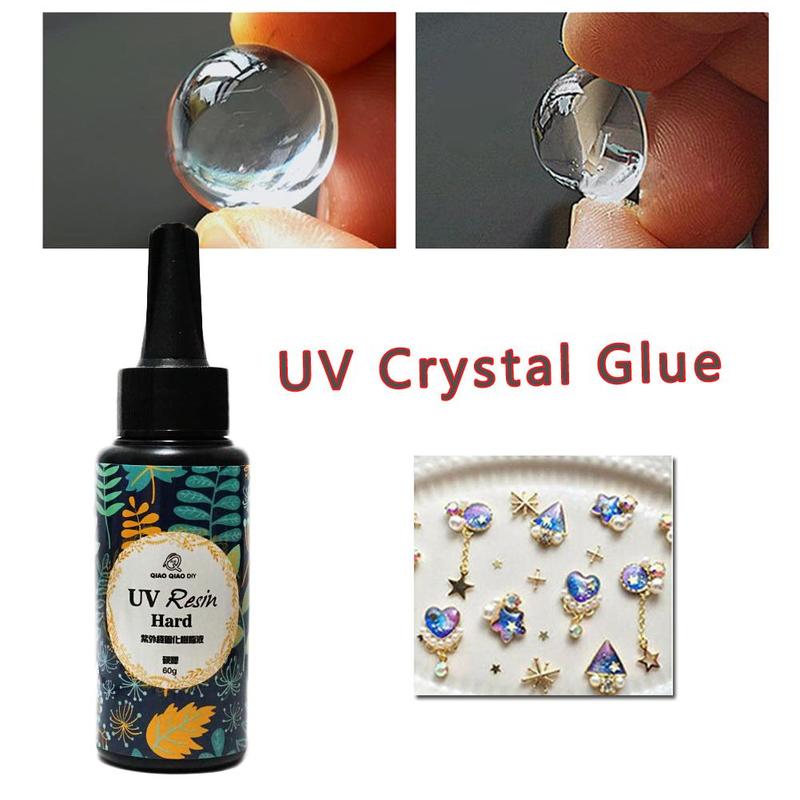 UV Ultraviolet Resin Gel Curing Quick-drying Non-toxic Transparent Sunlight Activated Hard