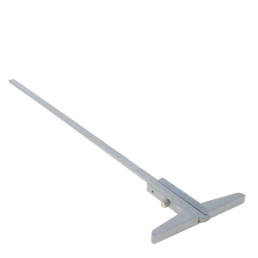 Utoolmart 1pcs Micrometer Depth Ruler Square Ruler Measuring Tools Metal Carbon Steel Tool Steel Instrument Industrial Tool