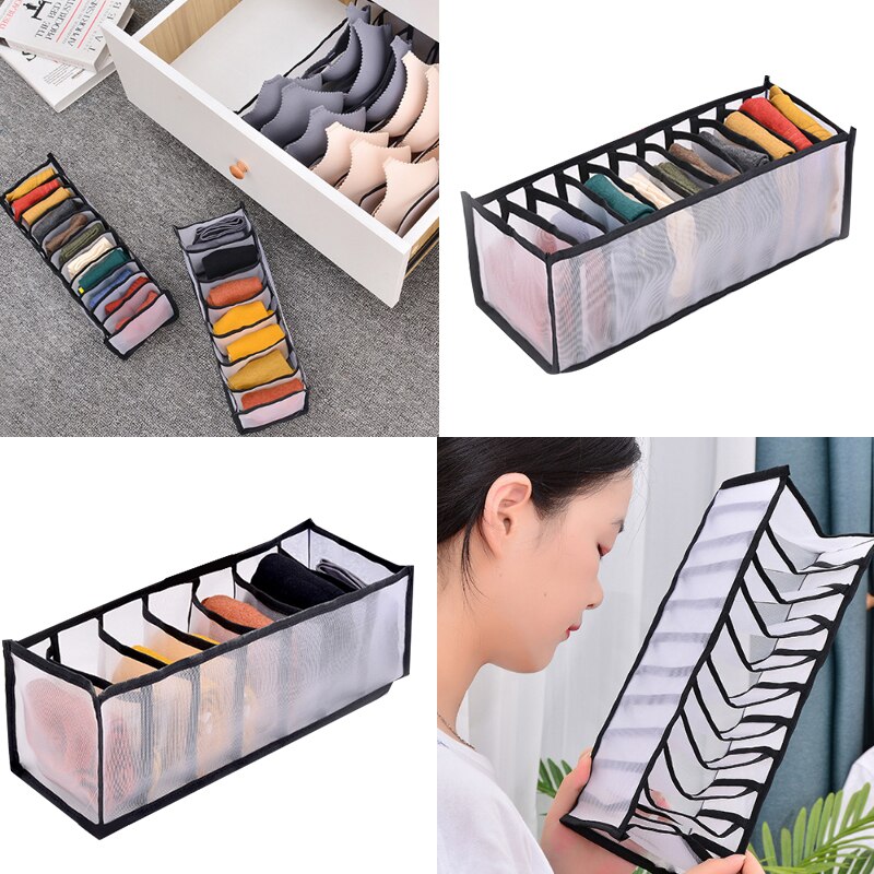 Ondergoed Opbergdoos Met Compartimenten Sokken Bra Underpants Organizer Drawers Divider Opbergdoos Kast Lade Divider