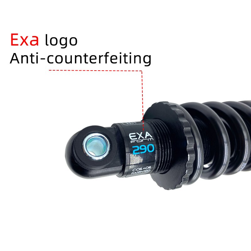KS EXA – amortisseur arrière de Suspension 290, ressort Durable pour vélo de descente, vtt, 165mm 190mm