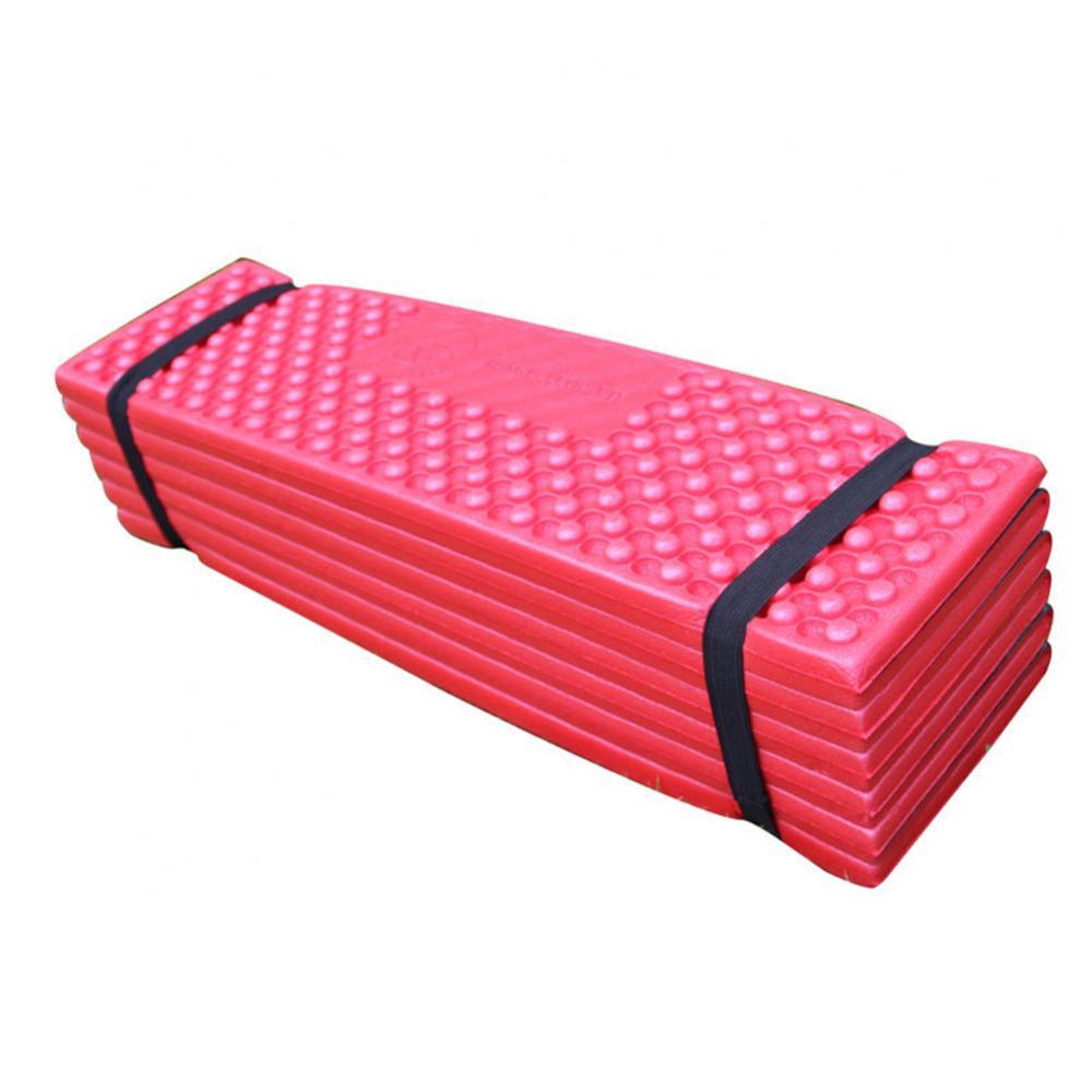 Travel Camping Mattress Waterproof Outdoors Backpacking Sleeping BBQ Pad Mat: Red