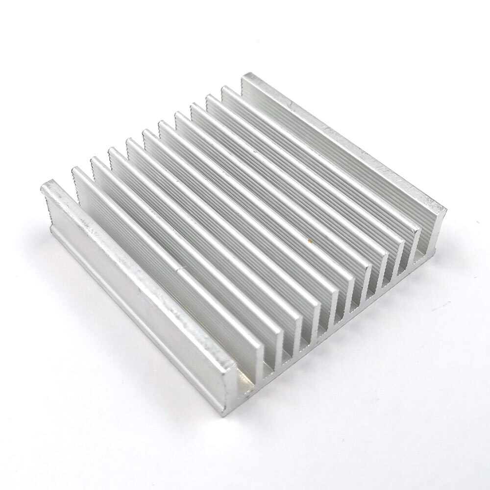 Disipador térmico de aluminio para lámpara LED, placa de refrigeración de 50x50x13mm, Protector radiador de disipación de calor de 50mm, 4 unidades