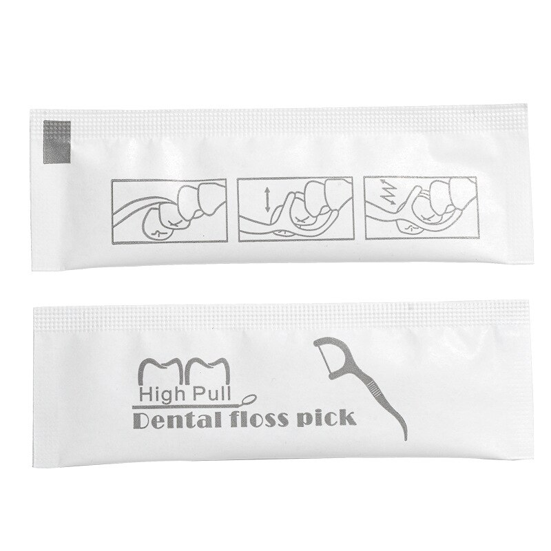 50 pcs dental floss Flosser Picks Oral Hygiene Teeth Toothpicks Stick Tooth Clean Dental Water Floss with Portable Case