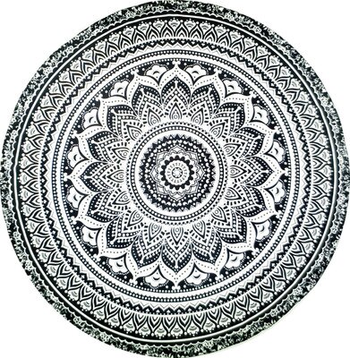 150cm bohem chiffon stor tynn mandala sommer rund strand skjerf håndkle solbad sjal wraps billedvev serviette de plage ymb 22: A8
