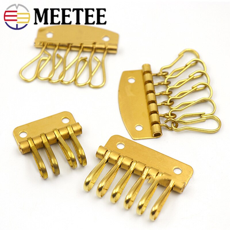 Meetee 2pcs Brass Key Row Rivets Keychain Hang Buc... – Vicedeal