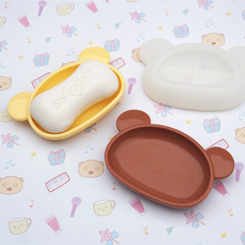 Plate Cute Animal Sakura Shell Plate UV Resin Molds DIY Jewelry Molds Storage UV Resin Epoxy Mould