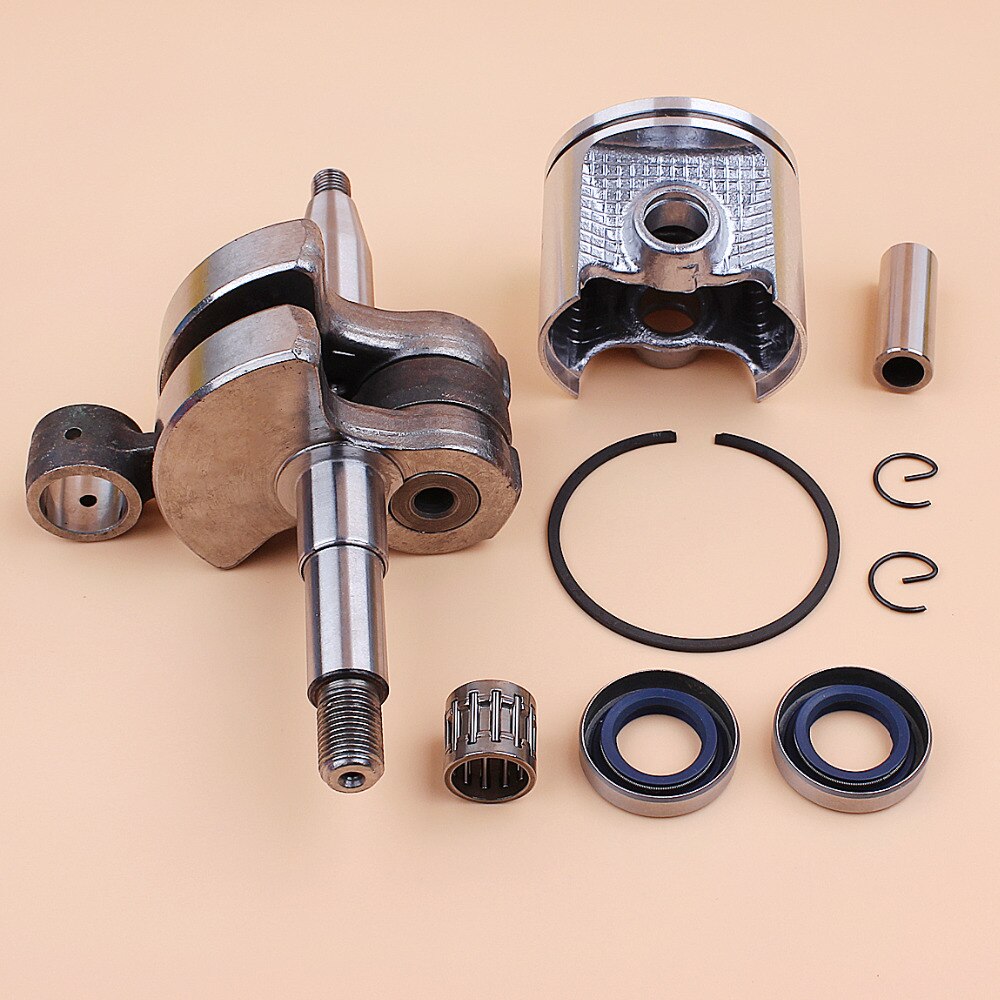 CRANKSHAFT CRANK SHAFT OIL SEAL 50MM PISTON FOR HUSQVARNA 268 266 Chainsaw Engine Motor Parts