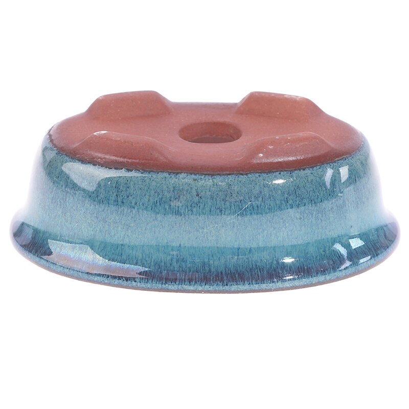 Bonsai urtepotte i kinesisk stil keramisk håndværksplantepotteplanter til hjemmet 9.7*6.6*3.2cm