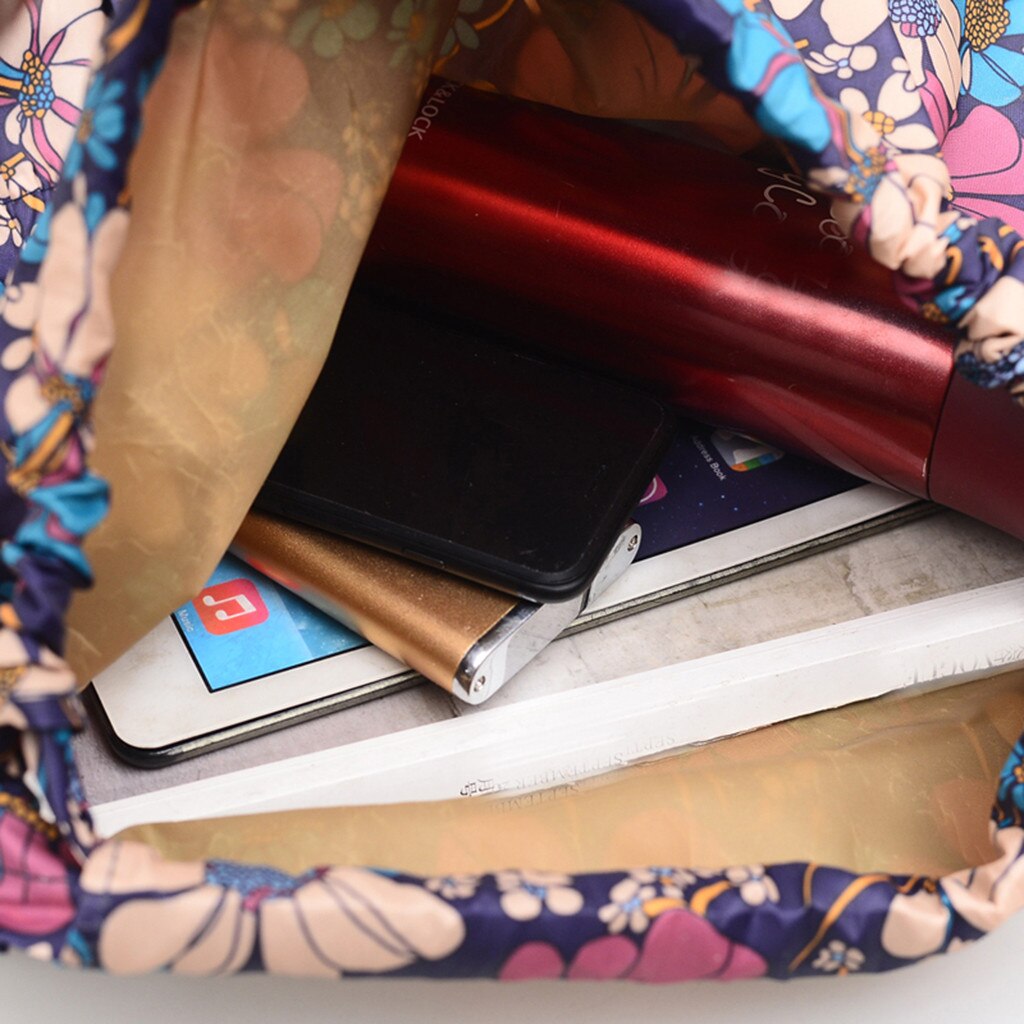 Aelicy Mode Vrouwen Gedrukt Zak Prijs Natuurlijke Resuable Jute Linnen Koord Pouch Verpakking Bag Logo Gedrukt