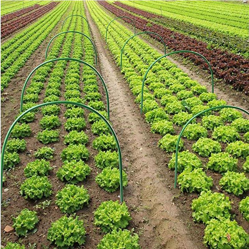 6 Pièces 2.4/3.2/4mm Serre Cerceaux Usine Cerceau Cultiver Jardin Tunnel Cerceau pour la Couverture Végétale Monture De Support Outils Agricoles