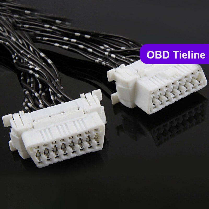 Auto On-Board Automatic Diagnosis System OBD Transfer Wiring One Point Two Extension Line For Subaru Forester Car Accessories