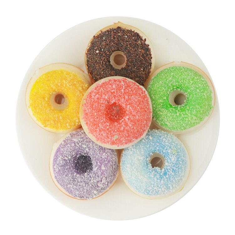 1 stk madfotografering indretning simulation donuts macaron rekvisitter mad model dessert bord snack dekoration kunstig kage boligindretning