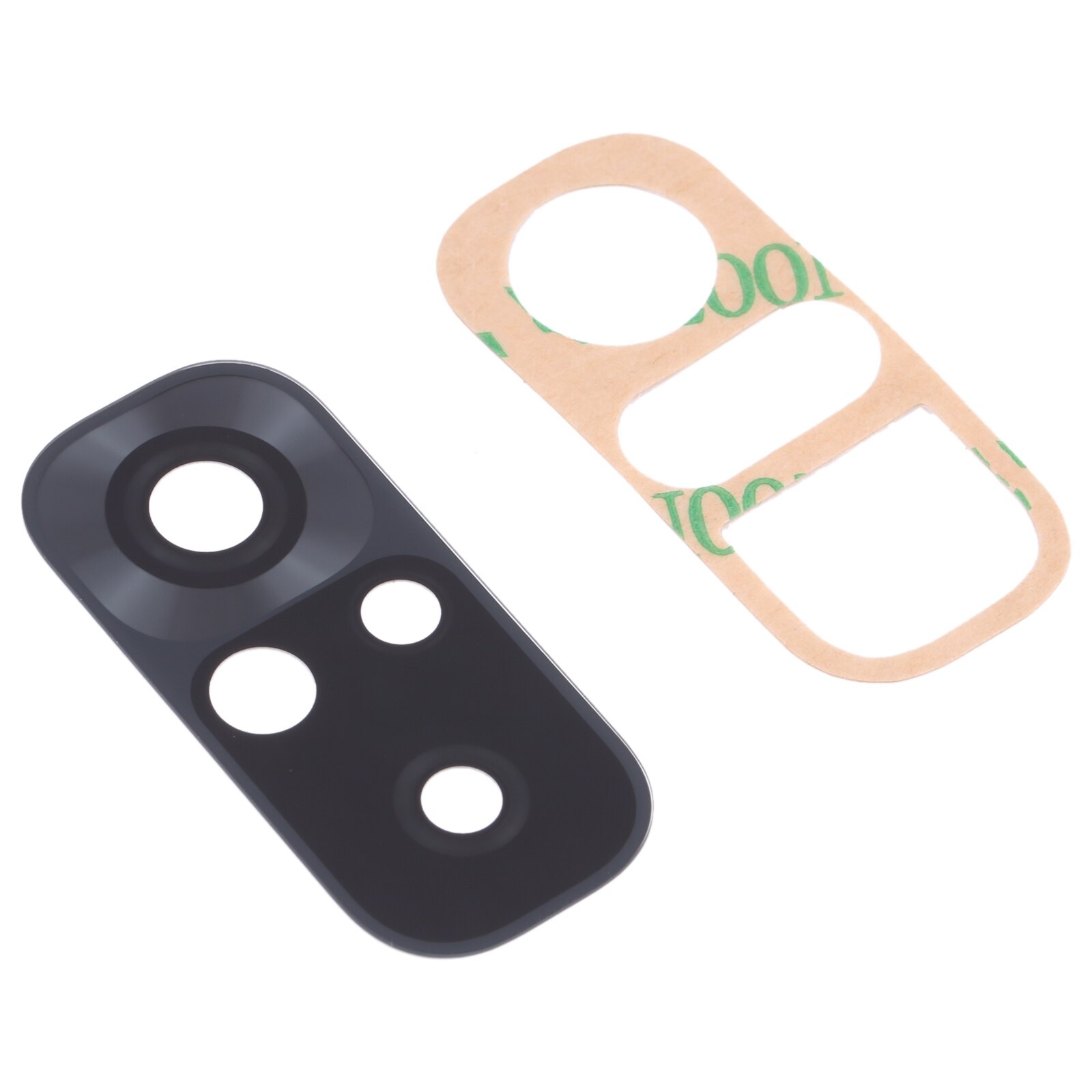 Lente de cámara trasera para Xiaomi Redmi Note, 10S, M2101K7BG, M2101K7BI, M2101K7BNY, 10 Uds.