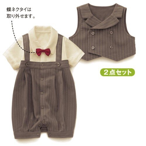 2 stk/set Little Mens gentleman Romper korte Pak Vest met boog kinderen vest