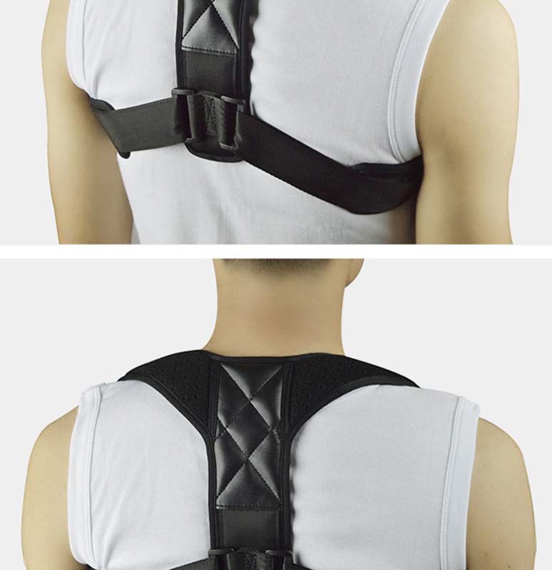 Øvre ryg kropsholdning korrigerende skulder ryg holder kropsholdning støtte korrigerende unisex sundhed tilbage lige skuldre seler