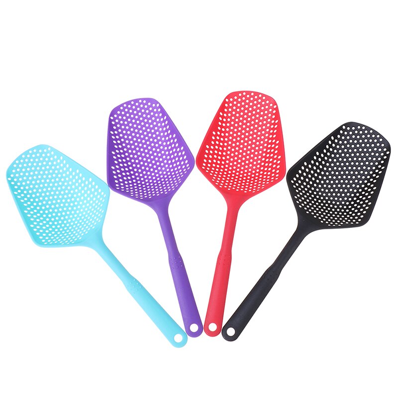 1 stuk groenten waterschep plastic zeefschep vergiet keukenaccessoires gadgets afgieten draagbaar kookgereedschap