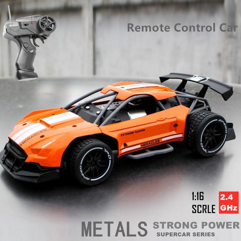 Remote Control Vehicle Rechargeable Electronic Car High Speed RC Drift Racing Car Championship 2.4G 1：16 Off Road Hobby Toy