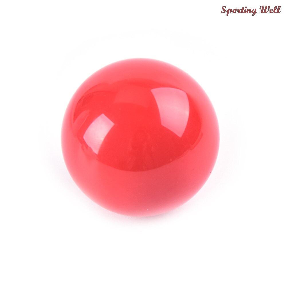 1pc 52.5mm Red Billiard Balls Training Ball Resin Snooker Ball Cue Ball For Billiards Snooker Accessories