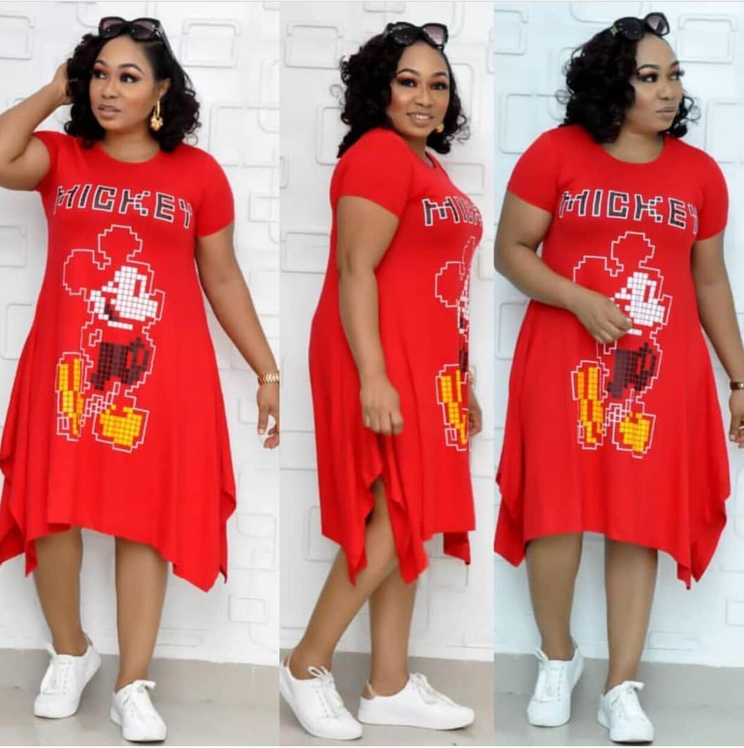 Décontracté africaine Dashiki impression Robe en vrac Bazin Robe de soirée robes afrique bureau longues Maxi robes Hipster traditionnel: red / XXXL
