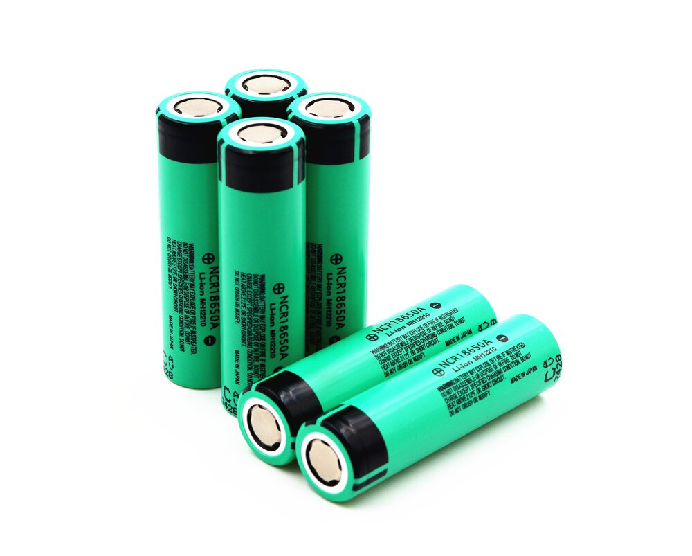 1-10PCS 100% Original 18650 battery NCR18650A 3.7v 3100mah Lithium Rechargeable Battery For Flashlight batteries