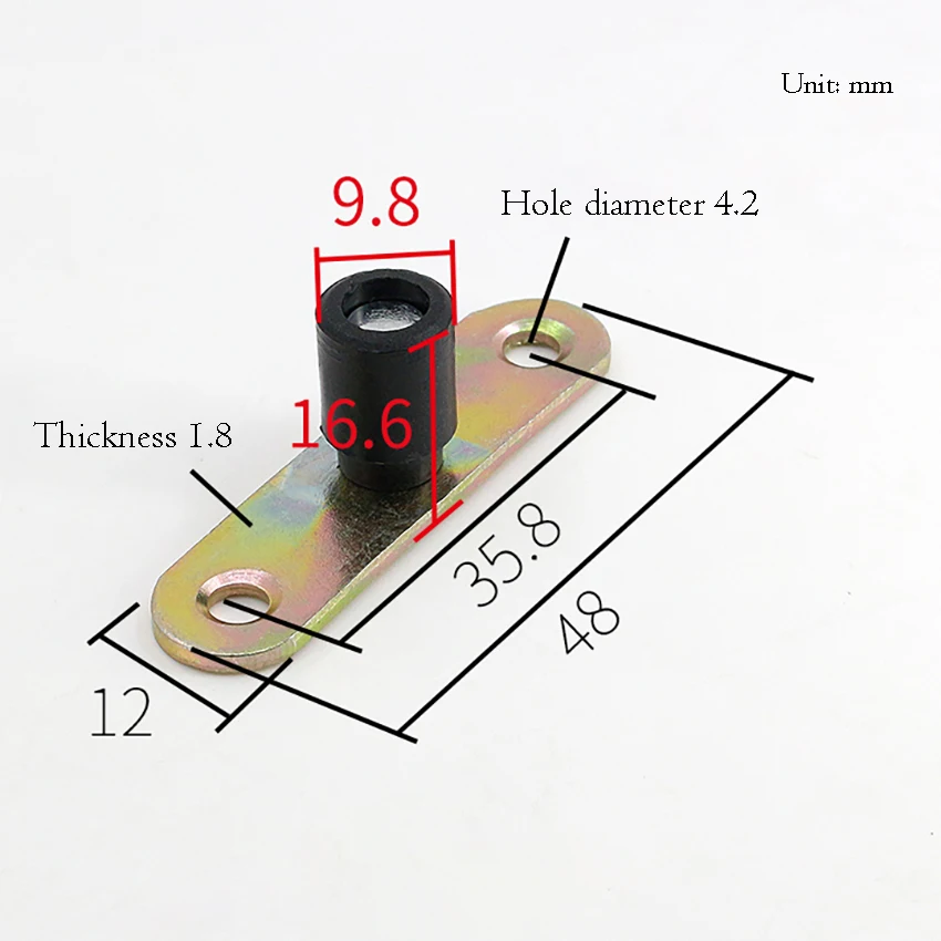 1Pc Hardware Furniture Sliding Door Pulley Swing Stopper, Kitchen Hanging Door Guide Wheel, Sliding Door Stop Pendulum Pulleys: Orange