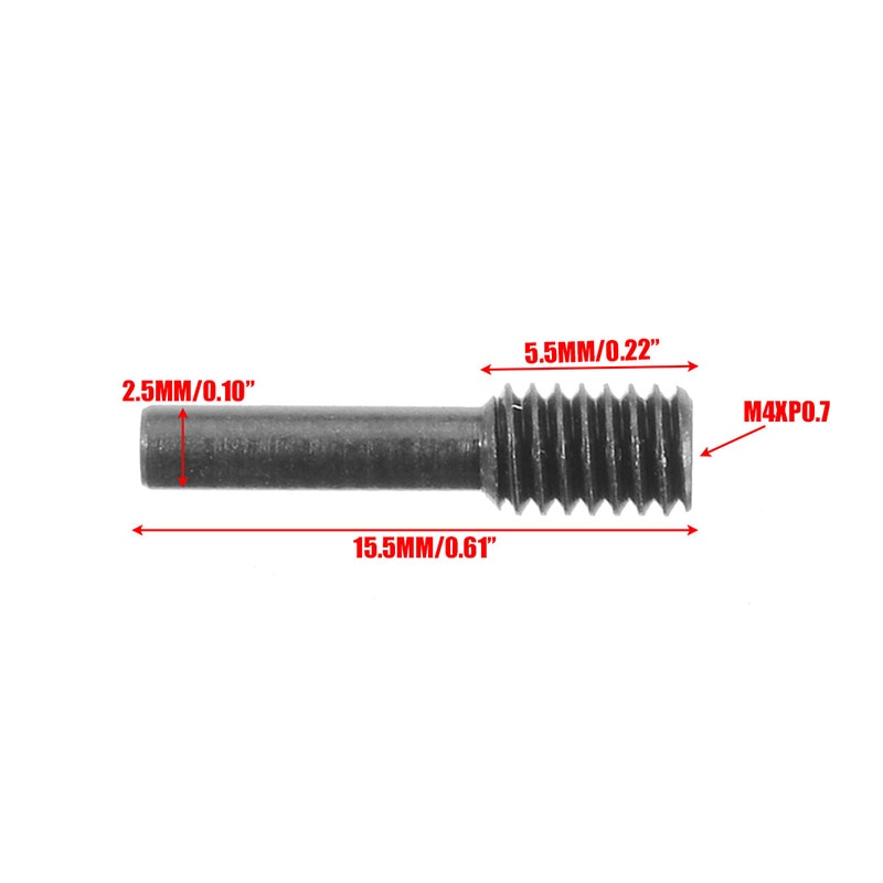 10 stücke Stahl Metall Antriebswelle Festen Stiften M4 * 16 Schrauben Bausatz Für RC Auto Zubehör