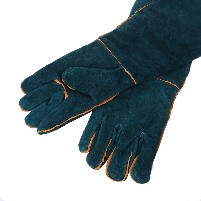 1 Pair Reptile Anti-bite/scratch Gloves Safe Breathable Grooming Gloves Snake Parrot Lizard Wild Animals Dog Grooming Gloves