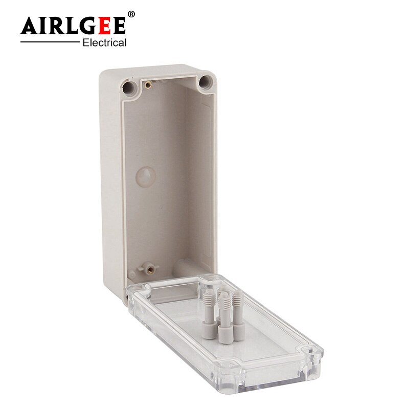 180*80*70mm outdoor plastic transparent cover junction box sealed box power box distribution box waterproof