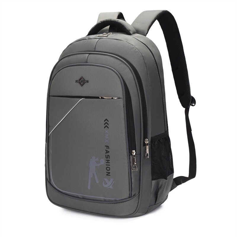 University Student School Backpack Men Large Capacity High School Bags for Teenage Boys Casual College Style 2022