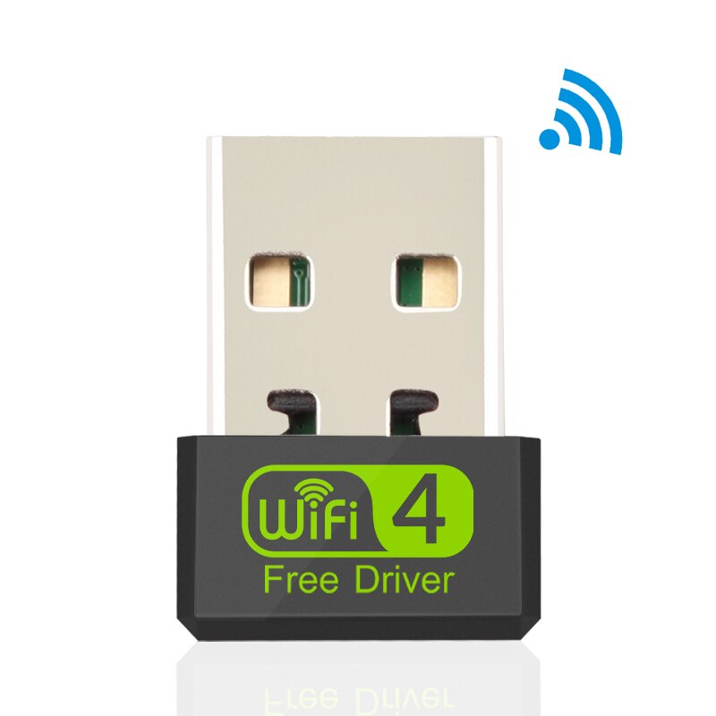 Mini USB wifi Adapter Free Driver Wireless network Card wifi antenna transmitter PC WI-FI LAN Internet Receiver Plug 802.11b/n/g: Default Title