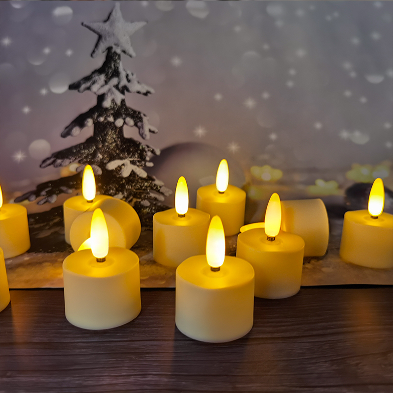 LED elektronische kaarsen oplaadbare timer afstandsbediening knipperende vlammen voor dag bruiloft kaars woondecoratie kaars led licht
