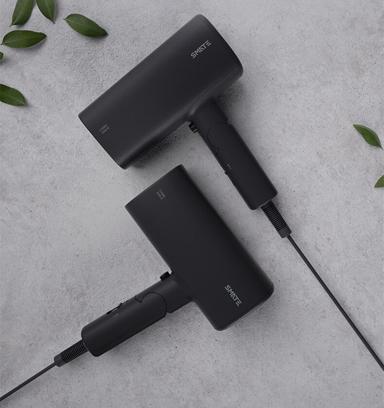 Xiaomi Youpin Smate Föhn Home Reizen High Power/Vouwen/Negatieve Ion/Koud Haardroger Kappers Gereedschap 1600W 220V